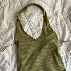 Green halter